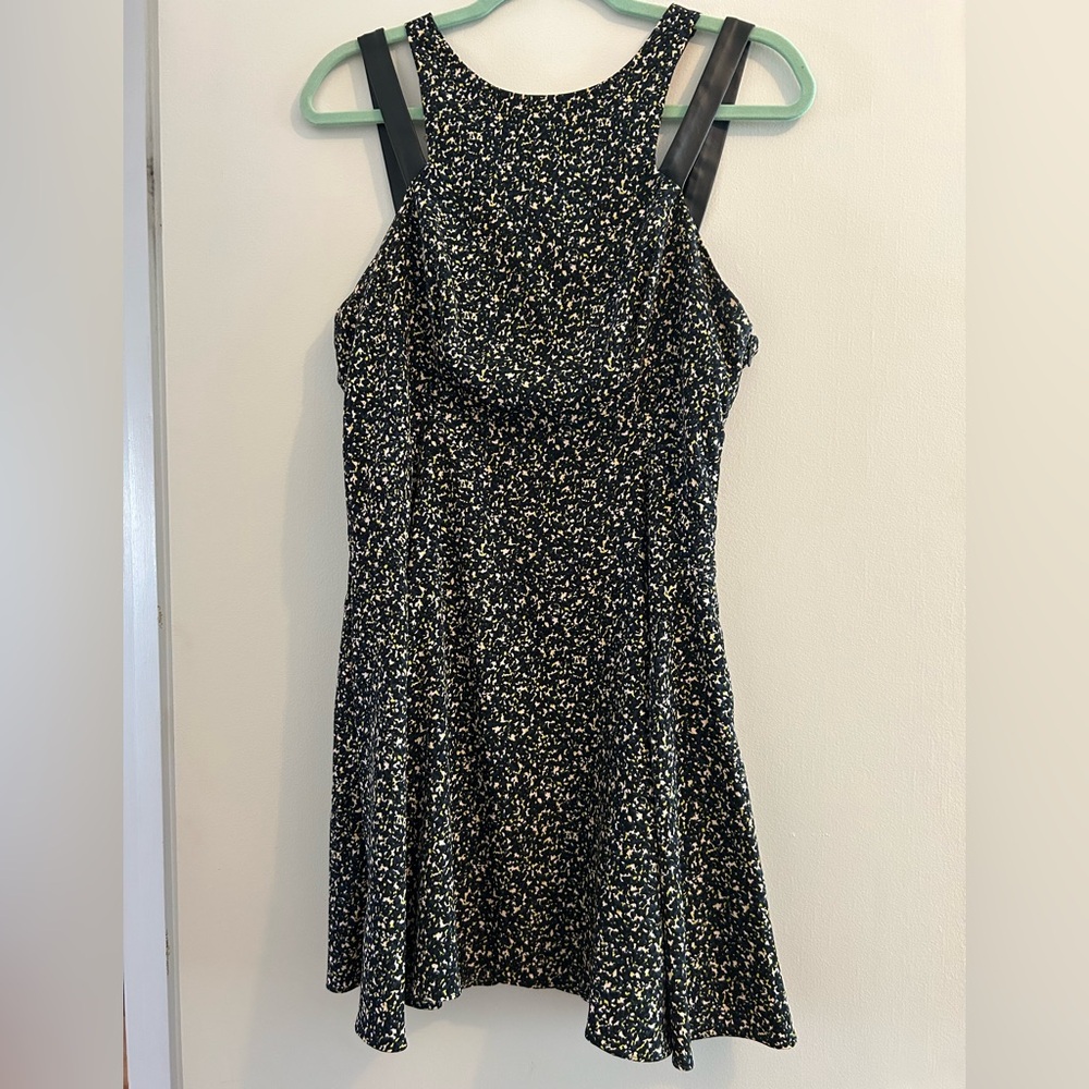 BCBGeneration Dress Black With Speckled Pattern